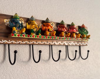 Handcrafted Key Panel - unique blend of tradition and elegance! (18.25" * 6.25")