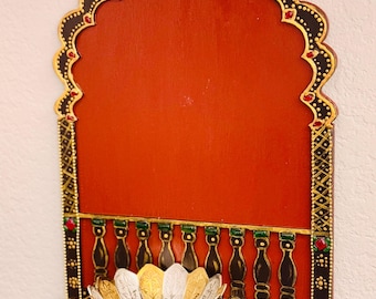 Customizable, unique nameplate in wood (12in* 9in)