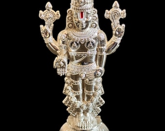 Authentic, pure German silver idol, tarnish resist- for prayer or gifting