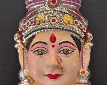 German silver Goddess Lakshmi