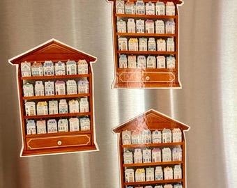 Trending - “all in one” magnet of Lenox (inspired) spice village with rack!