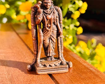 Copper Meenakshi Amman idol