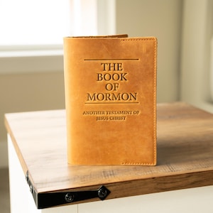 Leather Book of Mormon - Soft Cover