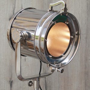 Vintage Industrial Studio Searchlight Floor Lamp