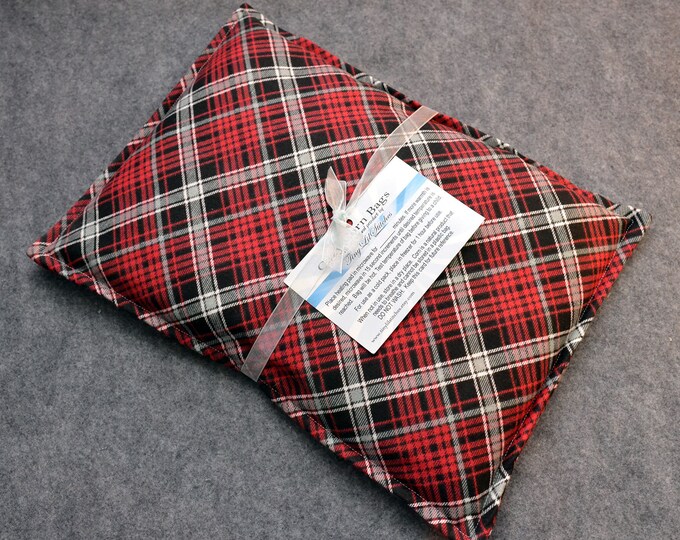 FLANNEL Microwave Heating Pad Large Corn Bag Microwave Heat Etsy