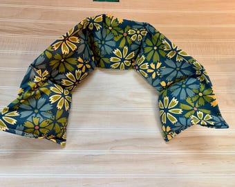 Microwaveable Corn Filled Heating Pad, Neck Heating Pad, Heated Neck Wrap, Neck Pain, Heating, Father’s Day Gift - Neck 5x30 -- Razzle