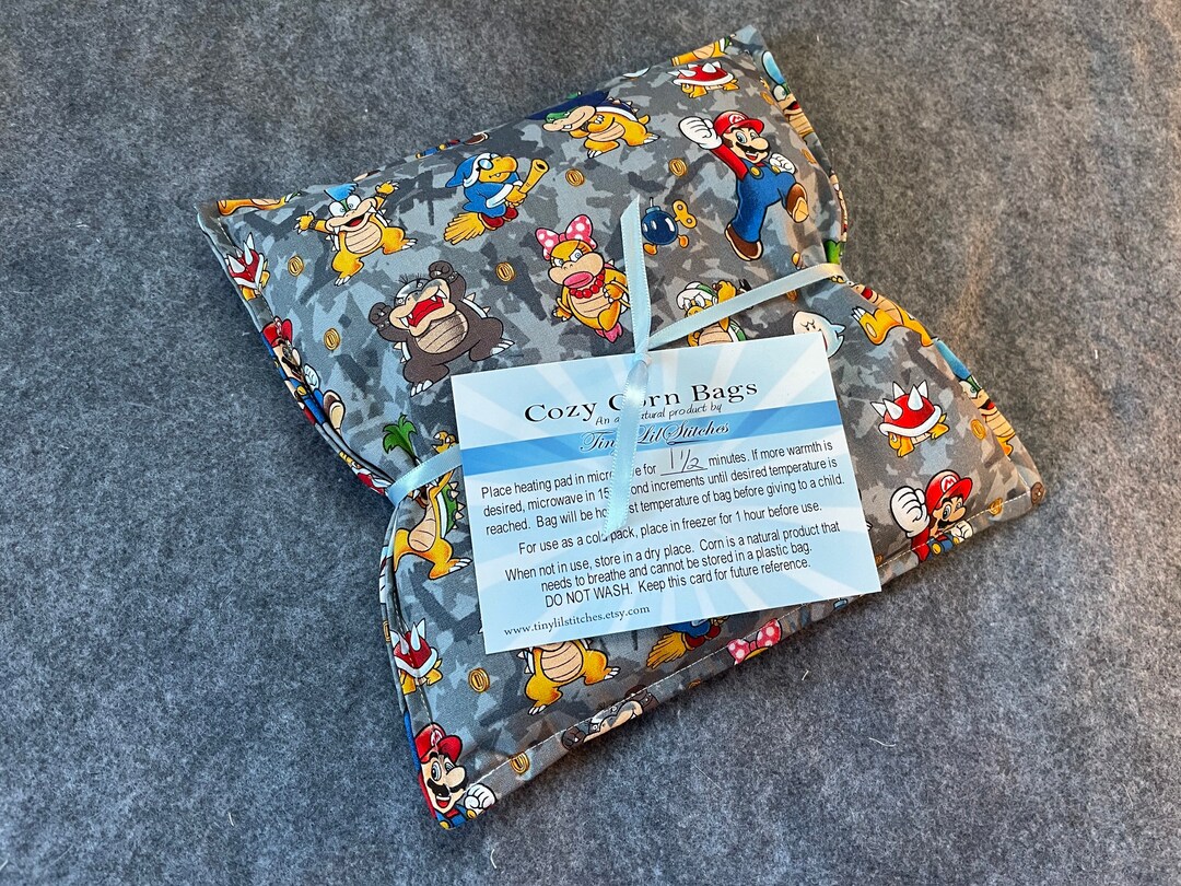 Microwave Corn Heating Pad Corn Bag Microwavable Heat Pack Etsy