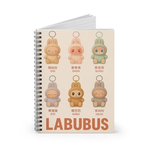 Labubu Spiral Notebook