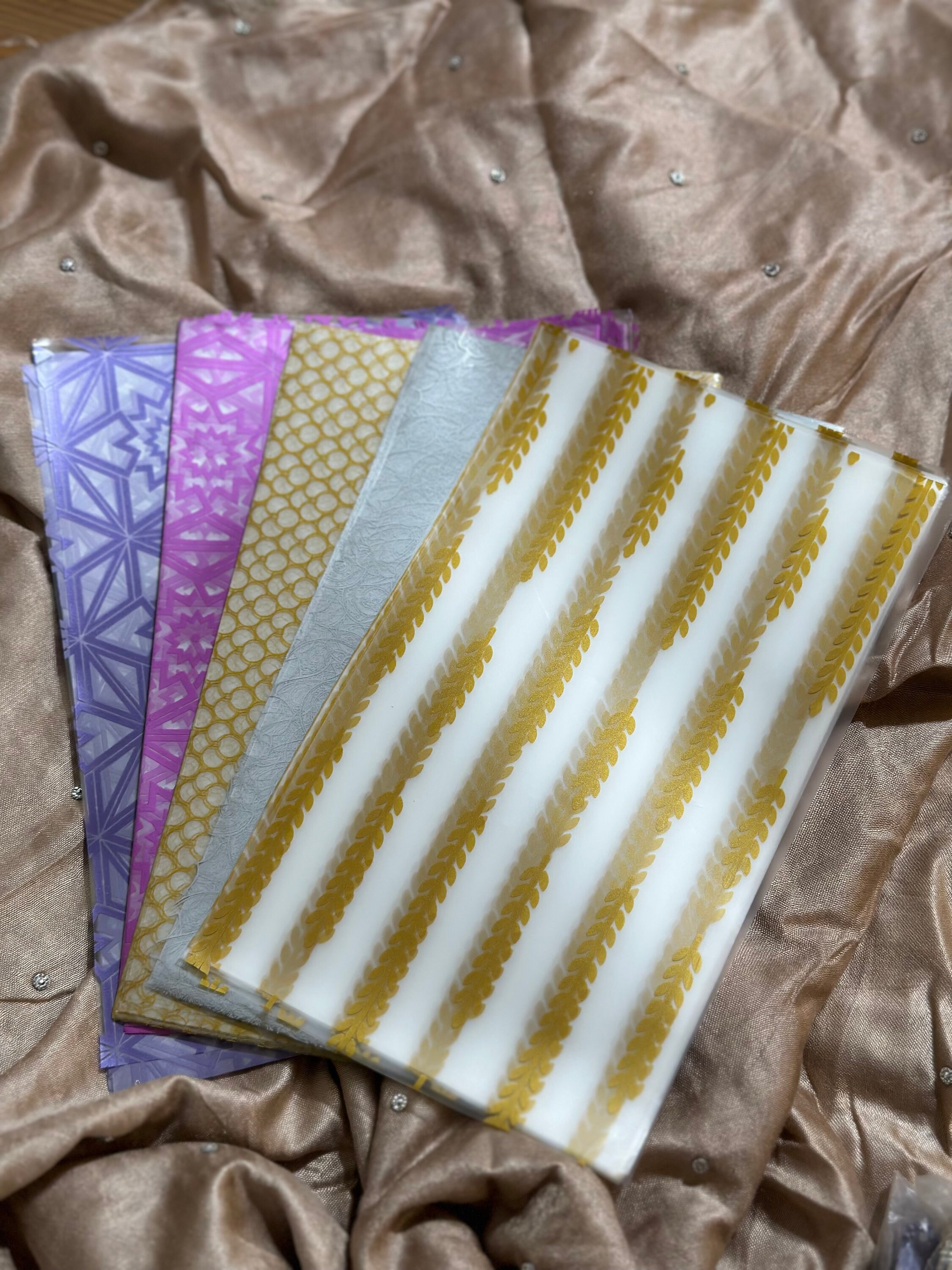 Precut Cello Sheets for Henna Cones 5x8 Inches Etsy