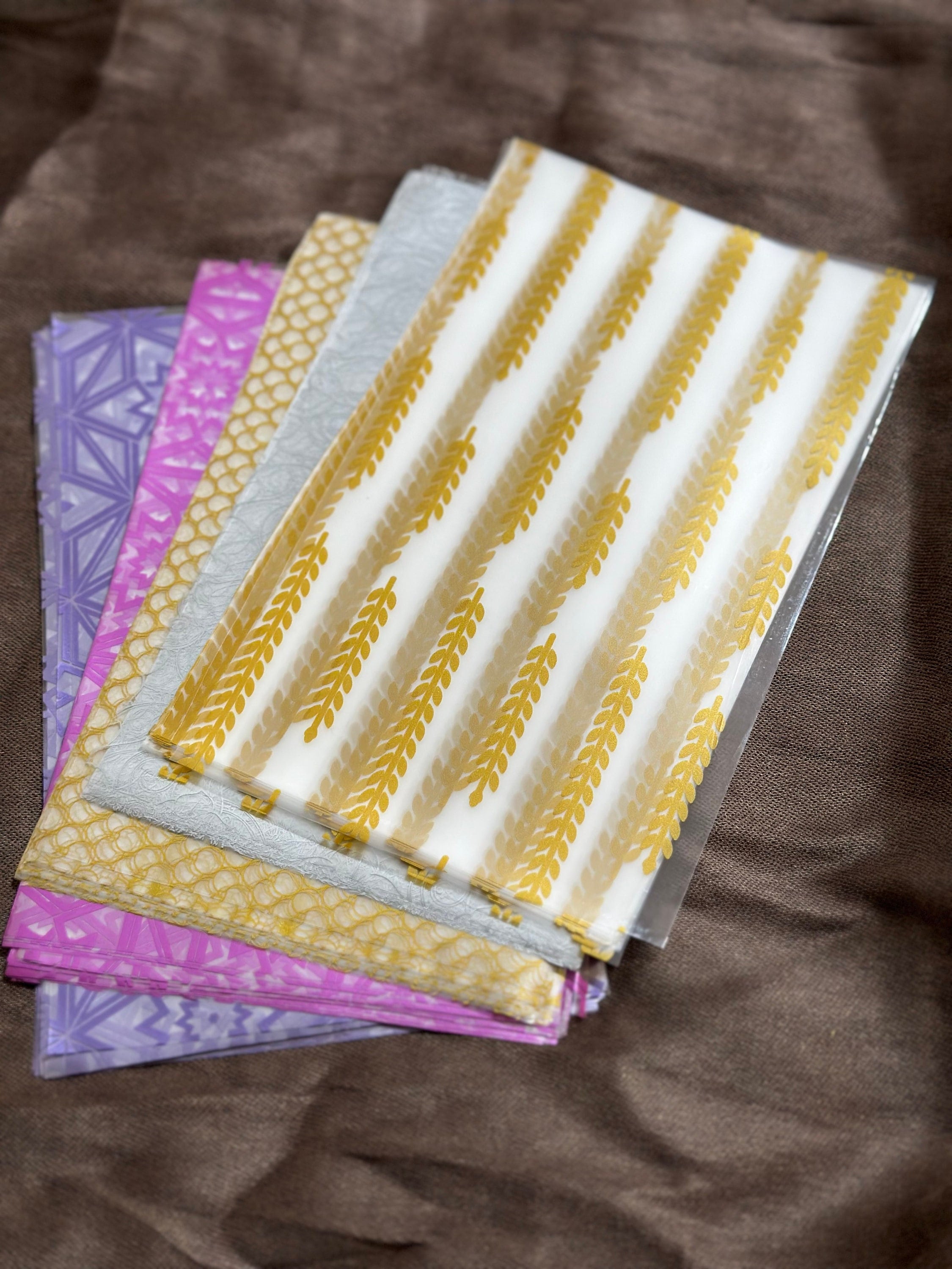 Precut Cello Sheets for Henna Cones 5x8 Inches Etsy