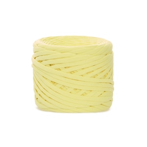 Yellow Cotton Yarn. Chunky Crochet Yarn 7–9 mm. Soft Jersey Cotton Cord for Knitting & Crochet. 100% Cotton Yarn for Bags, Home Décor