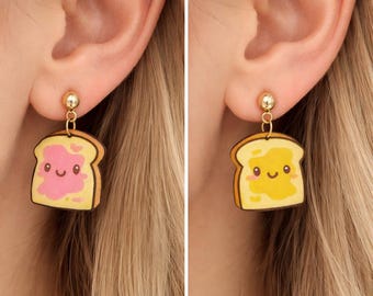 Ein zeitloses klassisches Duo - PB & J Ohrringe