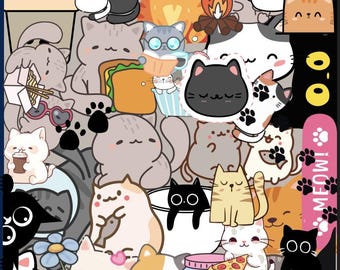 Alles Katzen Geburtstagskarte!