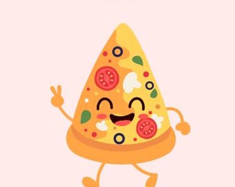 Du hast eine Pizza mein Herz Jubiläumskarte!