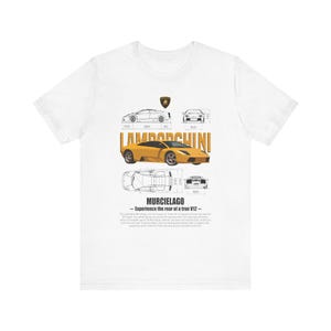 T-shirt Lamborghini Murcielago : passionné de voitures T-shirt unisexe