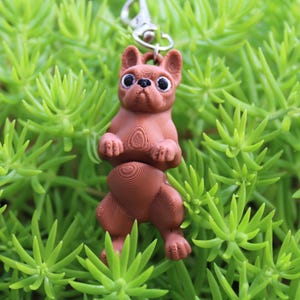 Frenchie Bulldog Key Chain