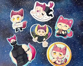 Valko LADS Stickers || Waterproof and Holographic Vinyl