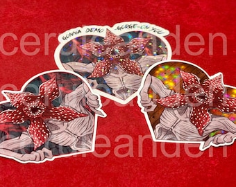 Adesivo mostro dimensionale // Vinile impermeabile