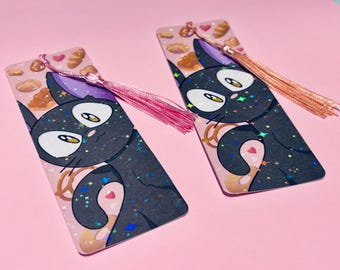 Delivery Service Kitty Cat Bookmark || Holographic