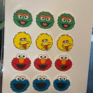 Puppet Street Theme Edible Toppers