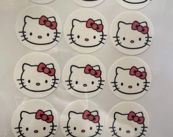 Kawaii Kitty Edible Toppers