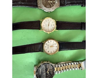 Vintage Watch Bundle: Presidential Campaign, Tachmeter, Courts (4)