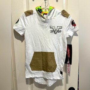 V 1969 Italia by Versace Youth Hoodie, Size 6, NWT