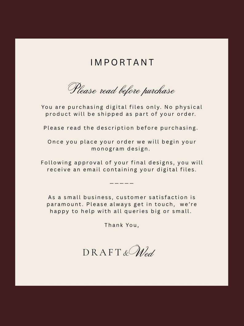 Luxury Custom 3 Letter Monogram Logo | Weddings | Branding ...