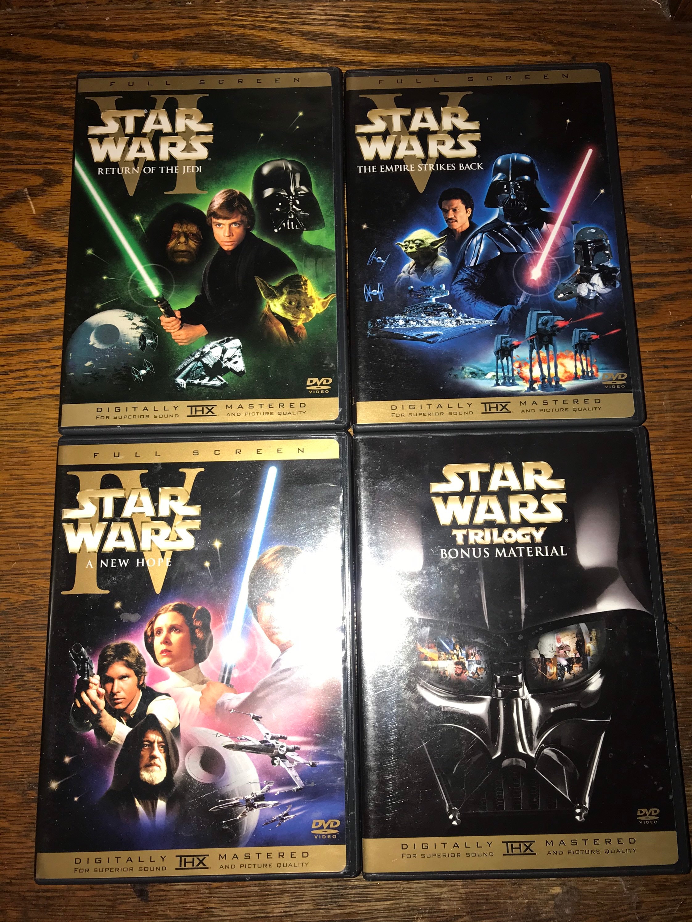 Zichtbaar Ik heb een contract gemaakt compressie Vintage Star Wars Trilogy DVD Set. Star Wars Movies. Star Wars - Etsy Israel