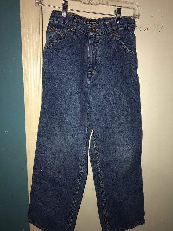 Vintage 1990’s Kids Ralph Lauren Jeans. Kids Blue Jeans. Polo Jeans Co. Jeans.  Children’s  RL Jeans Size 10