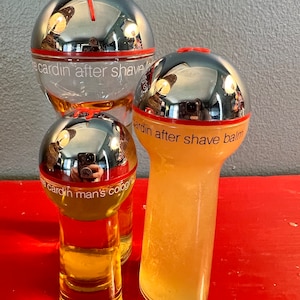 Vintage 1970’s Pierre Cardin Cologne Set, Splash Bottle’s Cologne, After Shave, 98% Full