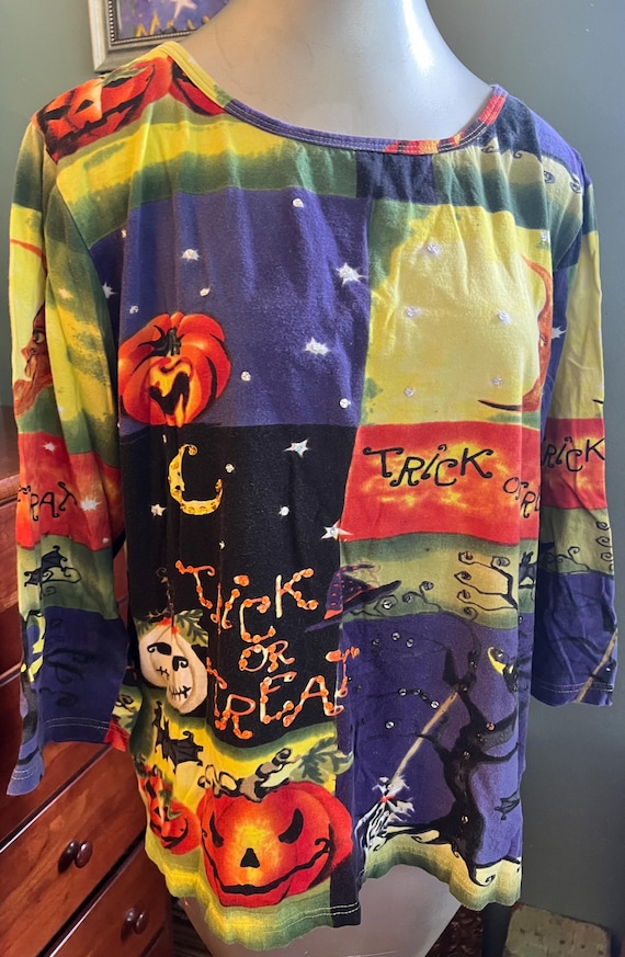 Vintage Halloween Shirt, Size XL