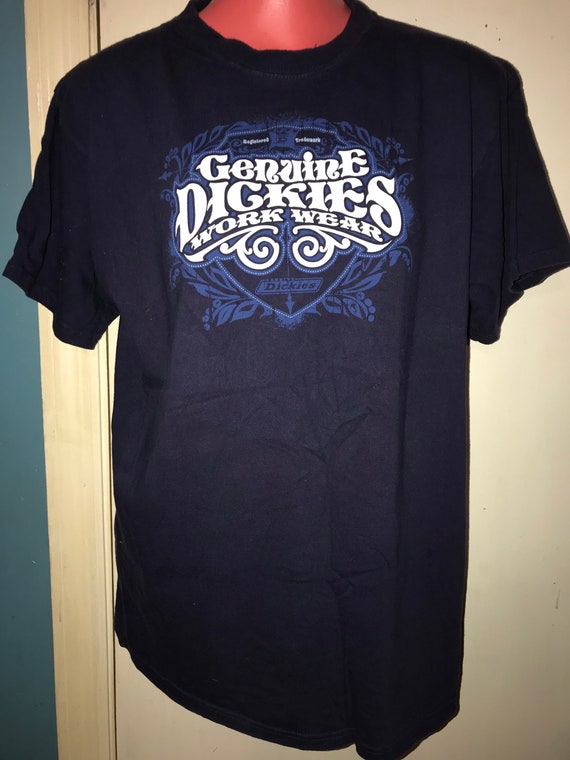 Vintage Dickies Genuine Work Wear T-shirt. 90's T… - image 1