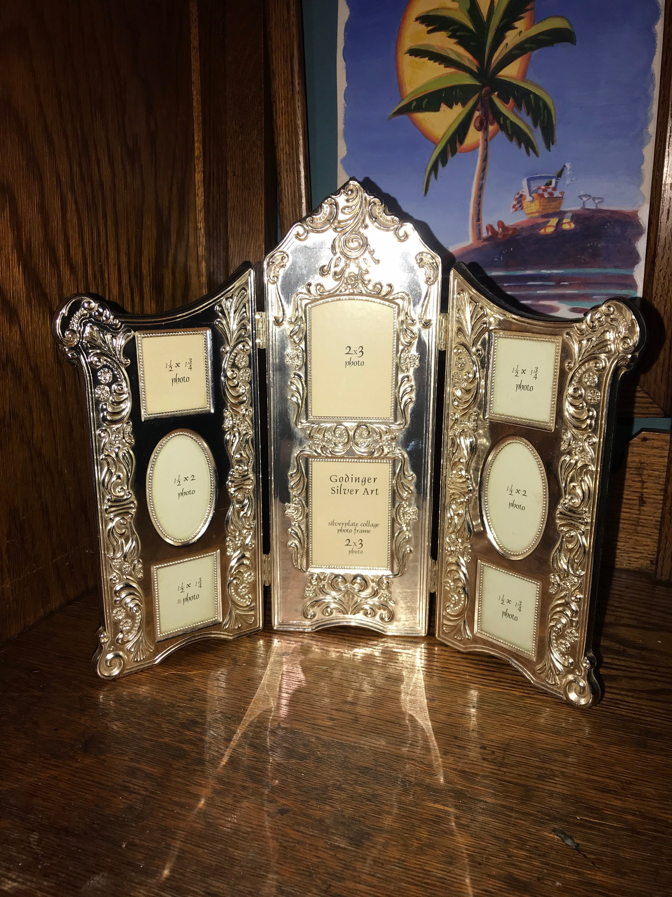 Vintage Godinger Silver Plated Frame. Vintage 1980’s Silver Plated