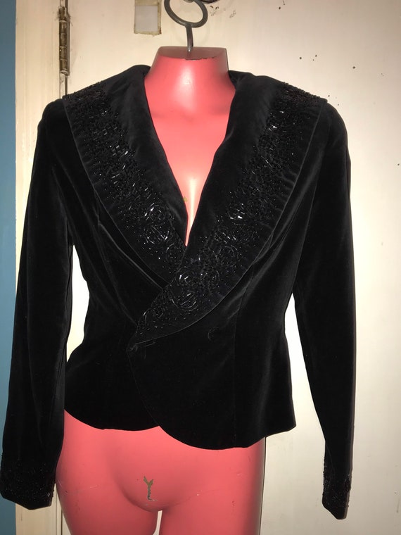 Vintage Laura Ashley Velvet Jacket. Velvet and Bea