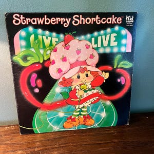 Strawberry Shortcake Vintage Record - Etsy