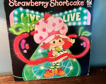 Strawberry Shortcake and Friends Picture Disc Vinyl Record Album