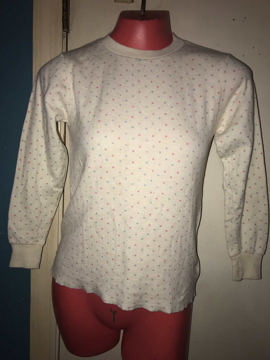 Vintage Wool Long John Shirt. 1970s Womens/girls L.L. Bean Etsy