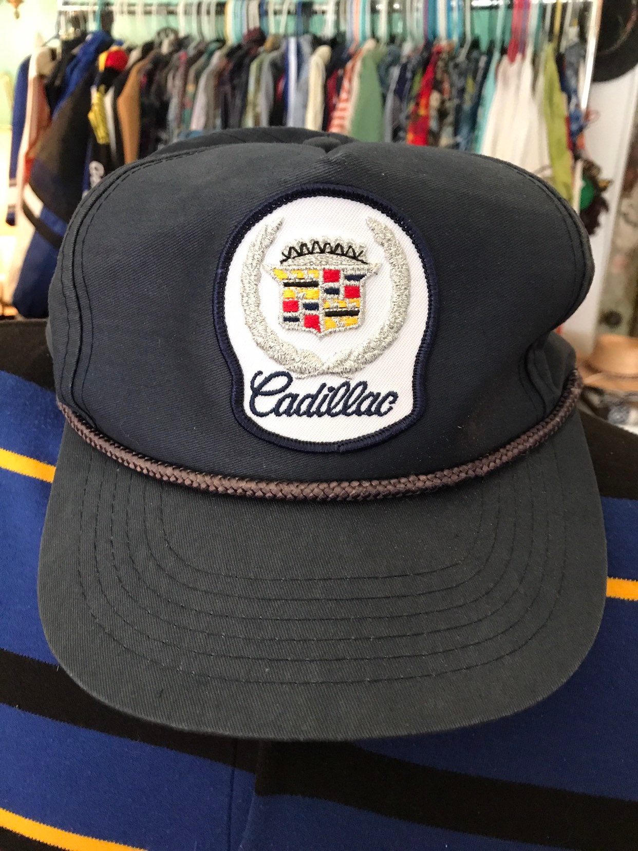 Cadillac-Logo3 Unisex Girls Camo Flat-Brimmed Hat Outdoor Baseball Cap