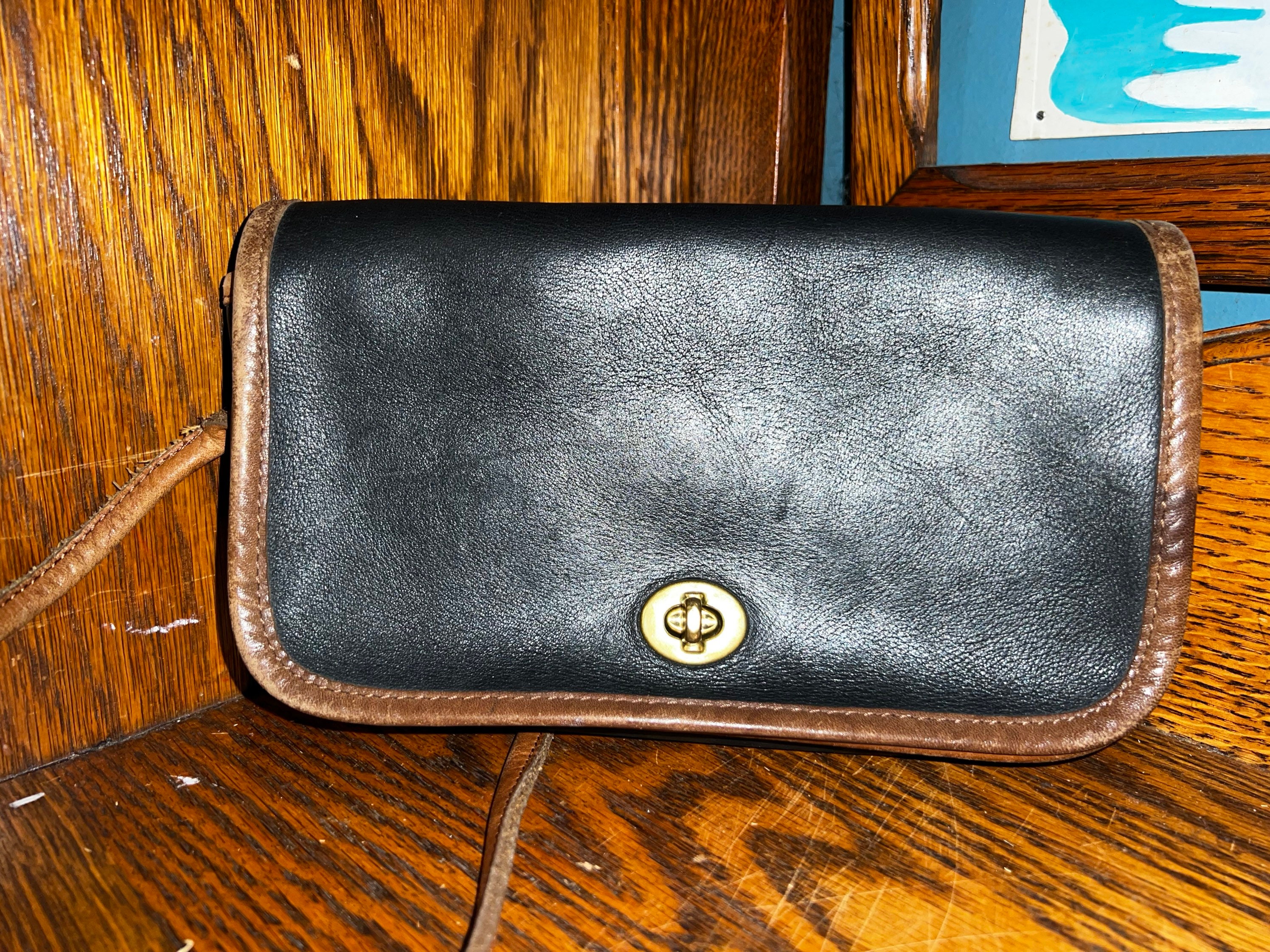 Buy Vintage Black and Brown Classic Coach dinky Bag. Two Tone Online in India - Etsy Buy Vintage Black and Brown Classic Coach dinky Bag. Two Tone Online in India - Etsy