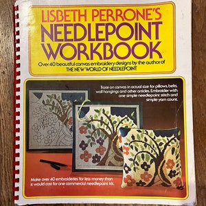 Vintage 1970’s Needlepoint Pattern Book