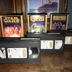 Vintage 1990’s Star Wars Trilogy VHS Set