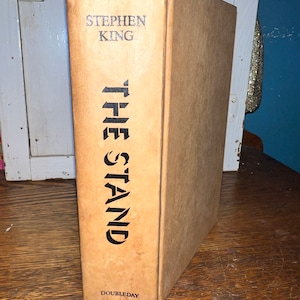 Vintage 1978 The Stand By Stephen King, Book Club First Edition, Missing Dust Jacket