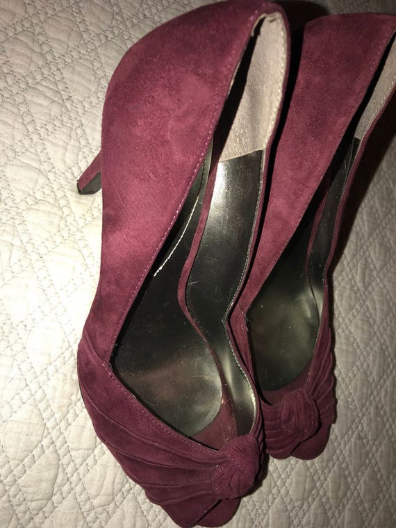 Vintage Guess High Heels. Guess High Heels. Maroo… - image 4