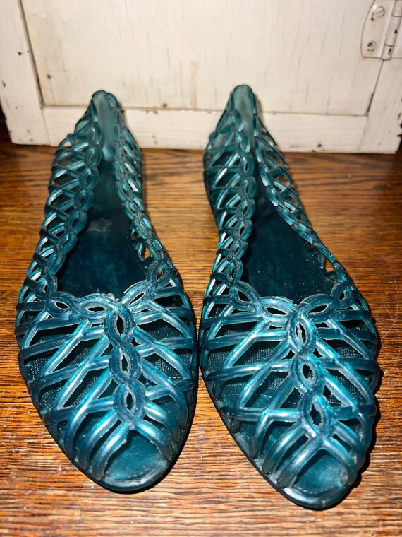 jelly sandals 1980s