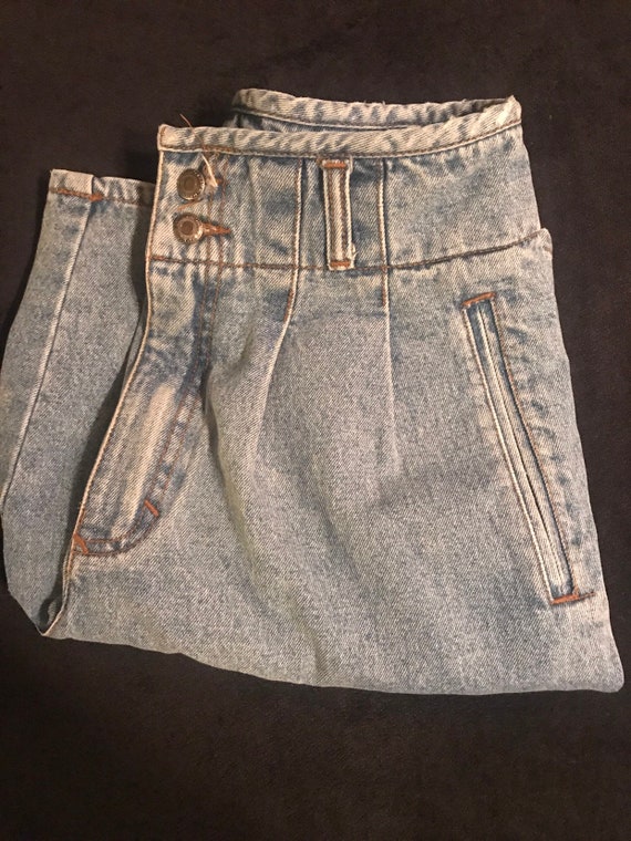 Vintage Union Bay Jean Shorts. 1980's Union Bay H… - image 9