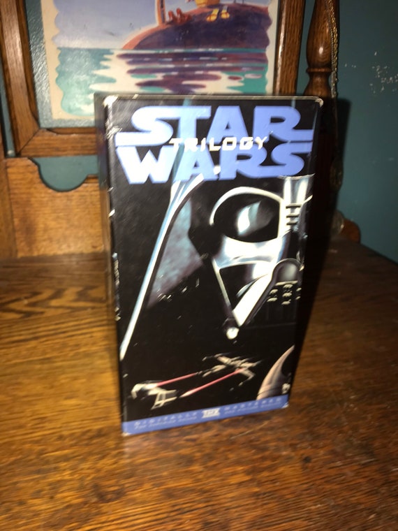 Vintage Star Wars Trilogy VHS Set. Star Wars Movies. Star Wars Trilogy. Three VHS Movies