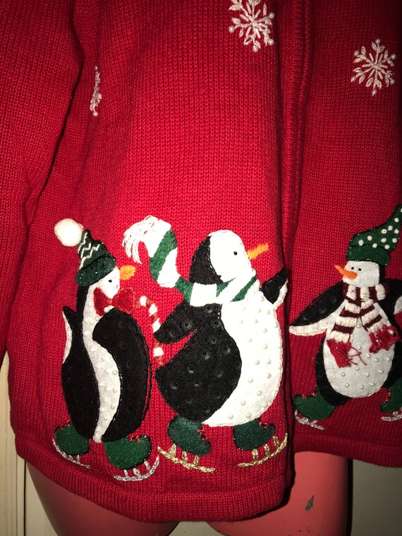 Ugly Christmas Sweater. Vintage Christmas Sweater… - image 3