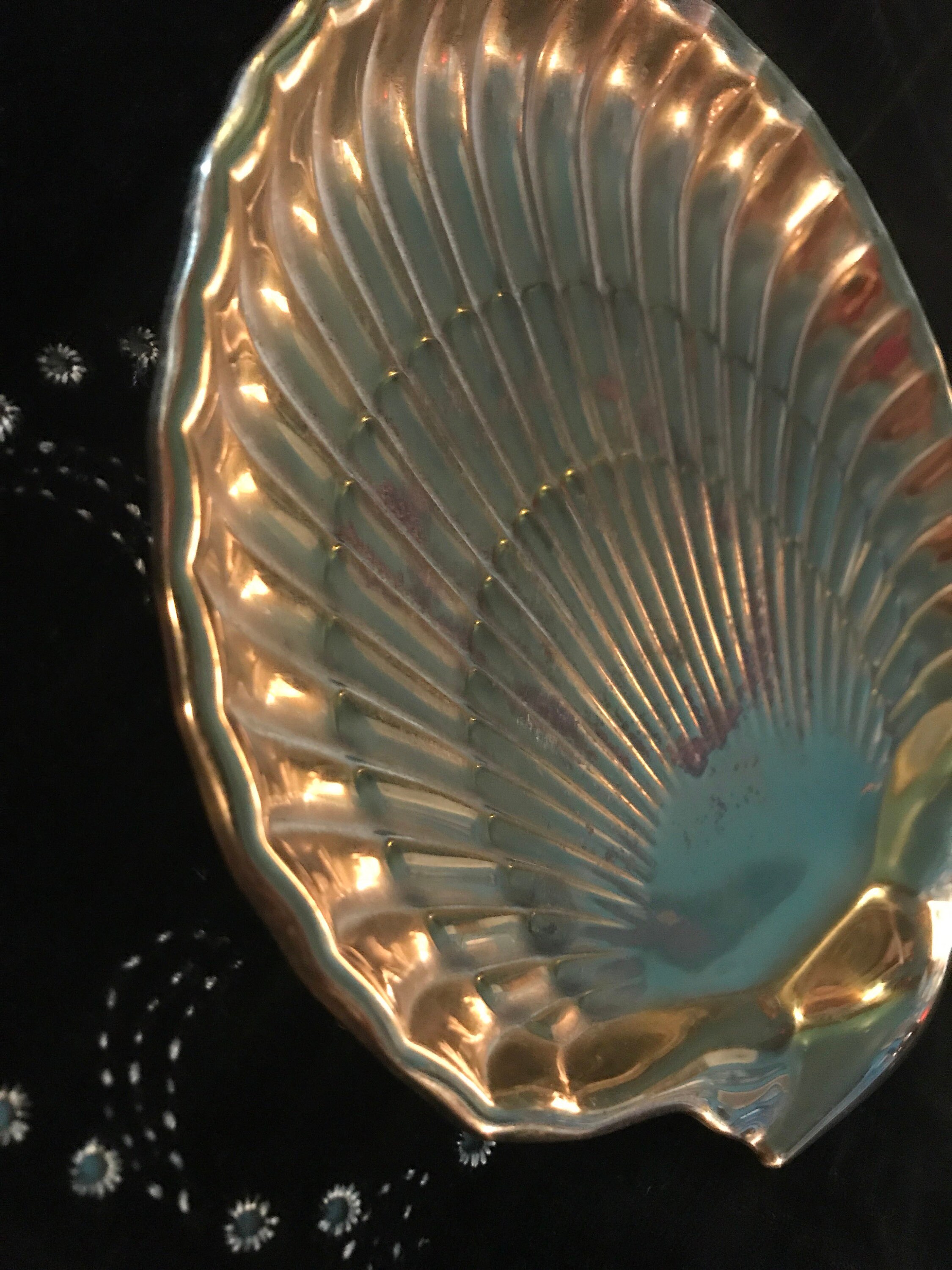 Vintage Brass. Vintage Brass Shell Dish. Coin Holder. Coin Holder. Key Holder. Vintage Brass Key