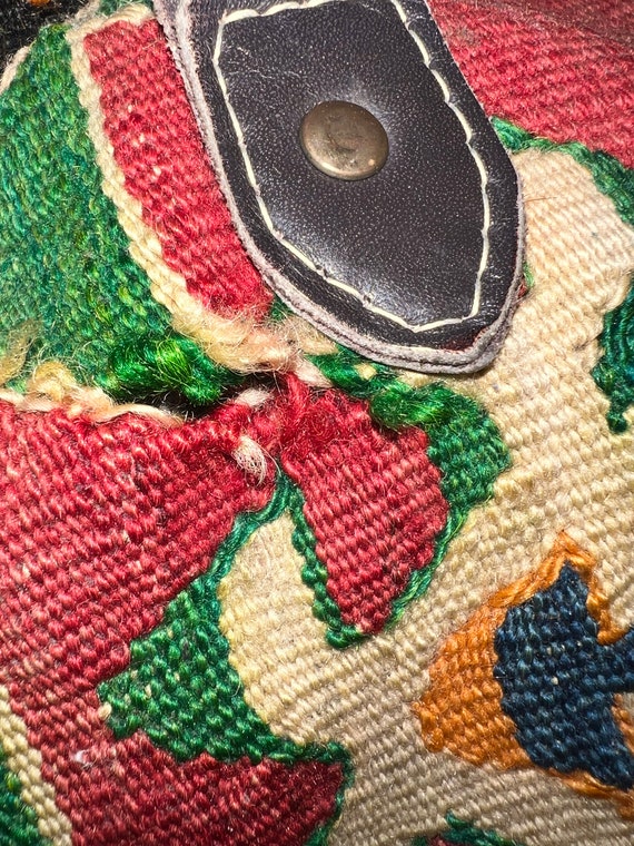 Vintage Kilim Purse. Wool Handmade Kilim Purse. “… - image 7